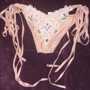 Rhinestone Bikini bottom ✨